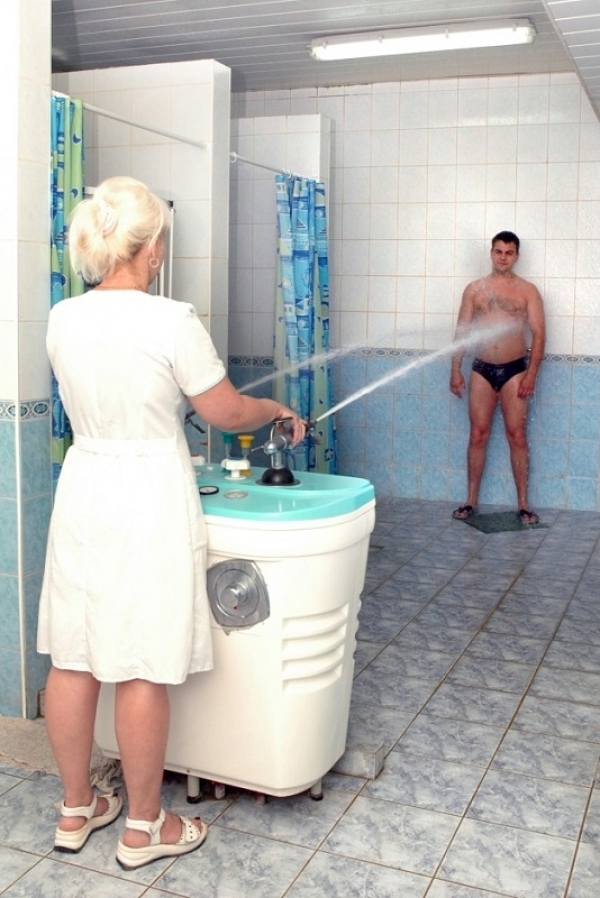 Душ шарко в санатории